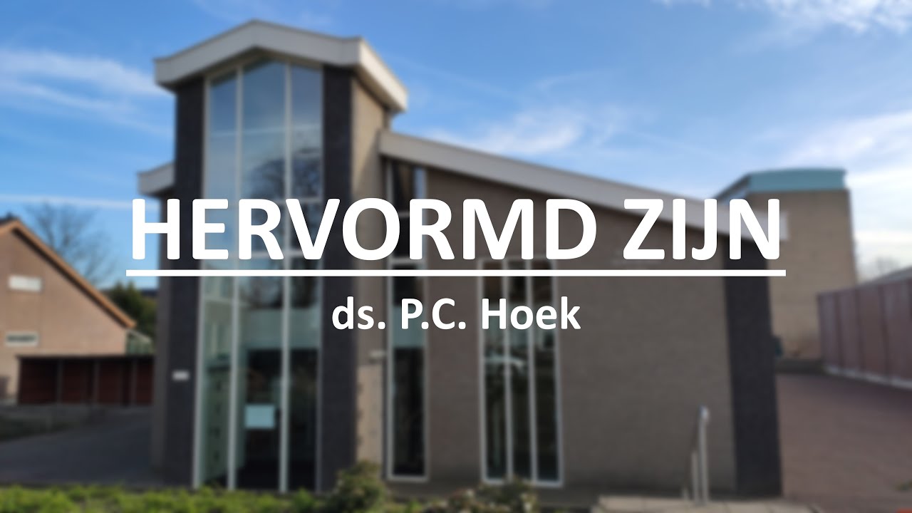 Hervormd zijn | ds. P.C. Hoek