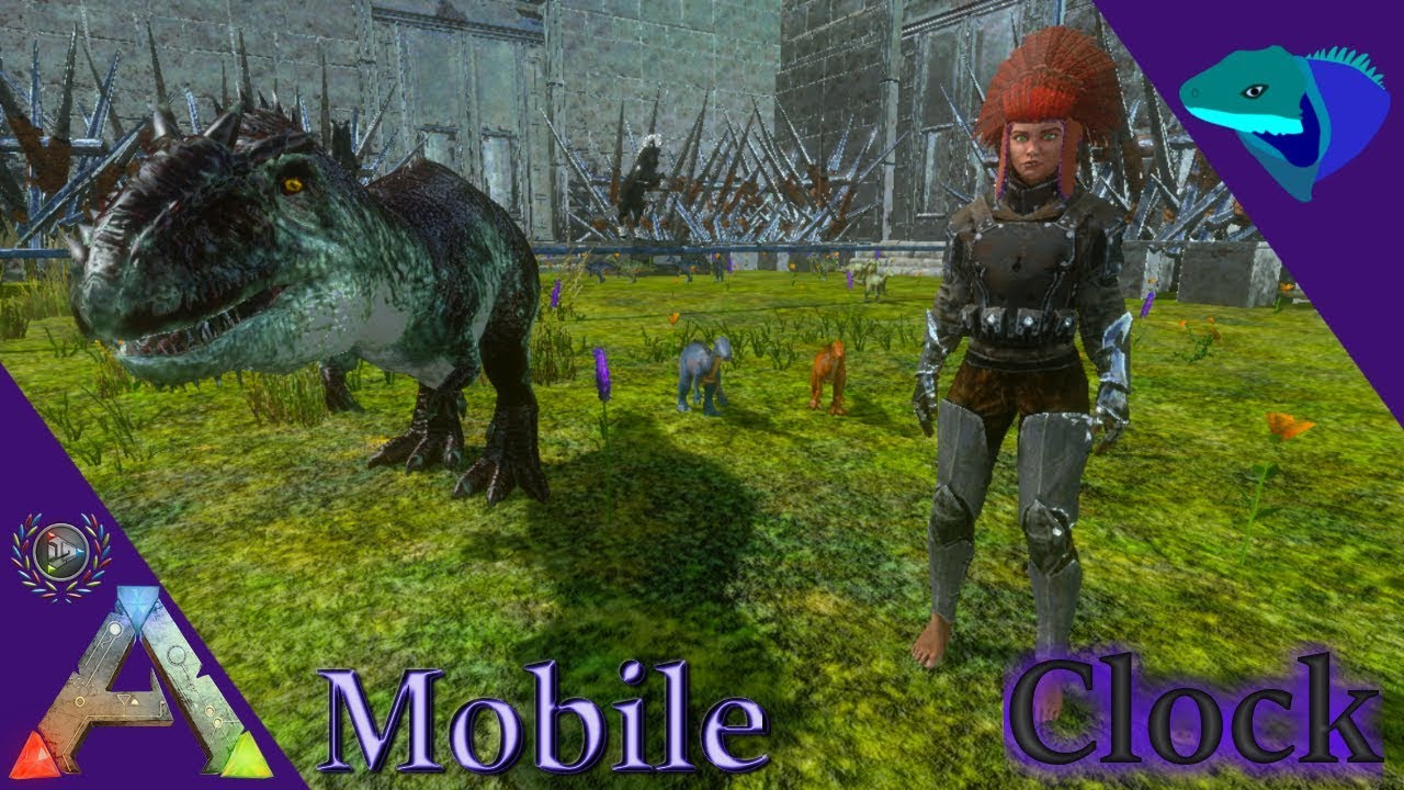 HATCHING A GIGA AND SOME IGUANODONS! BABIES EVERYWHERE! ARK: Mobile Clock [S1:E12]