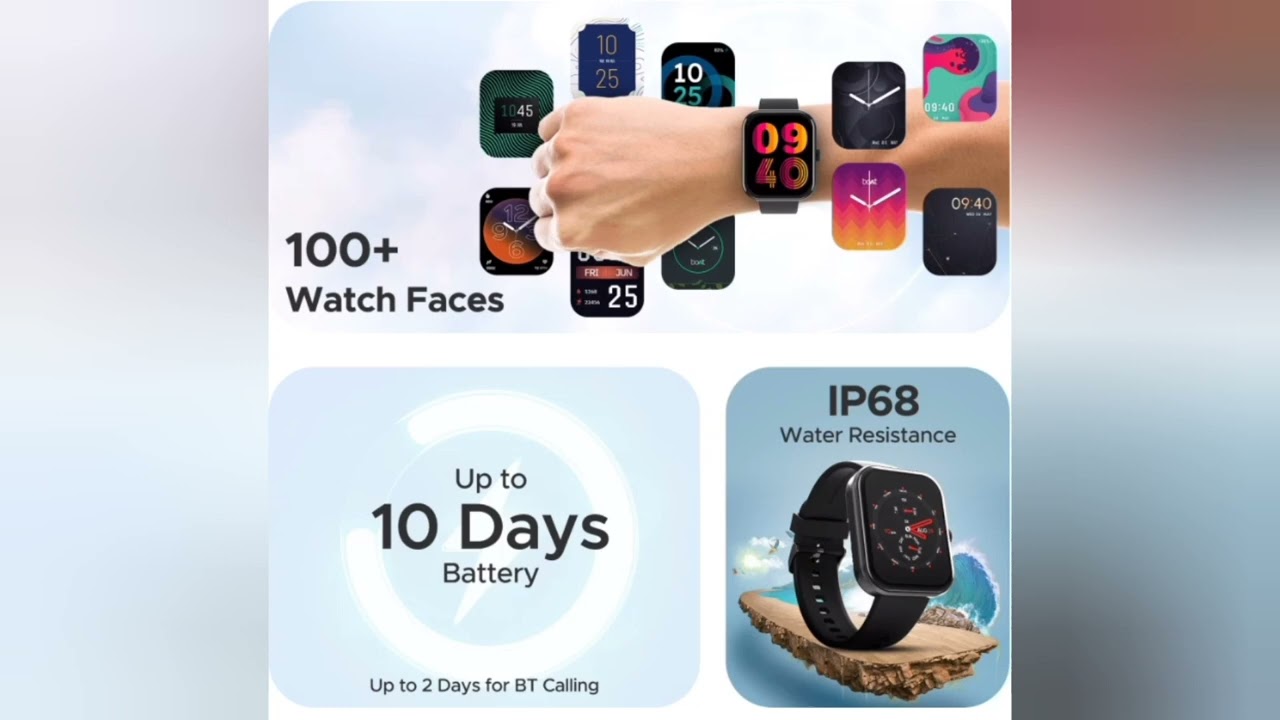 Bolt ultima connect max #  smart watch ₹ amount explained videos photo kannada.
