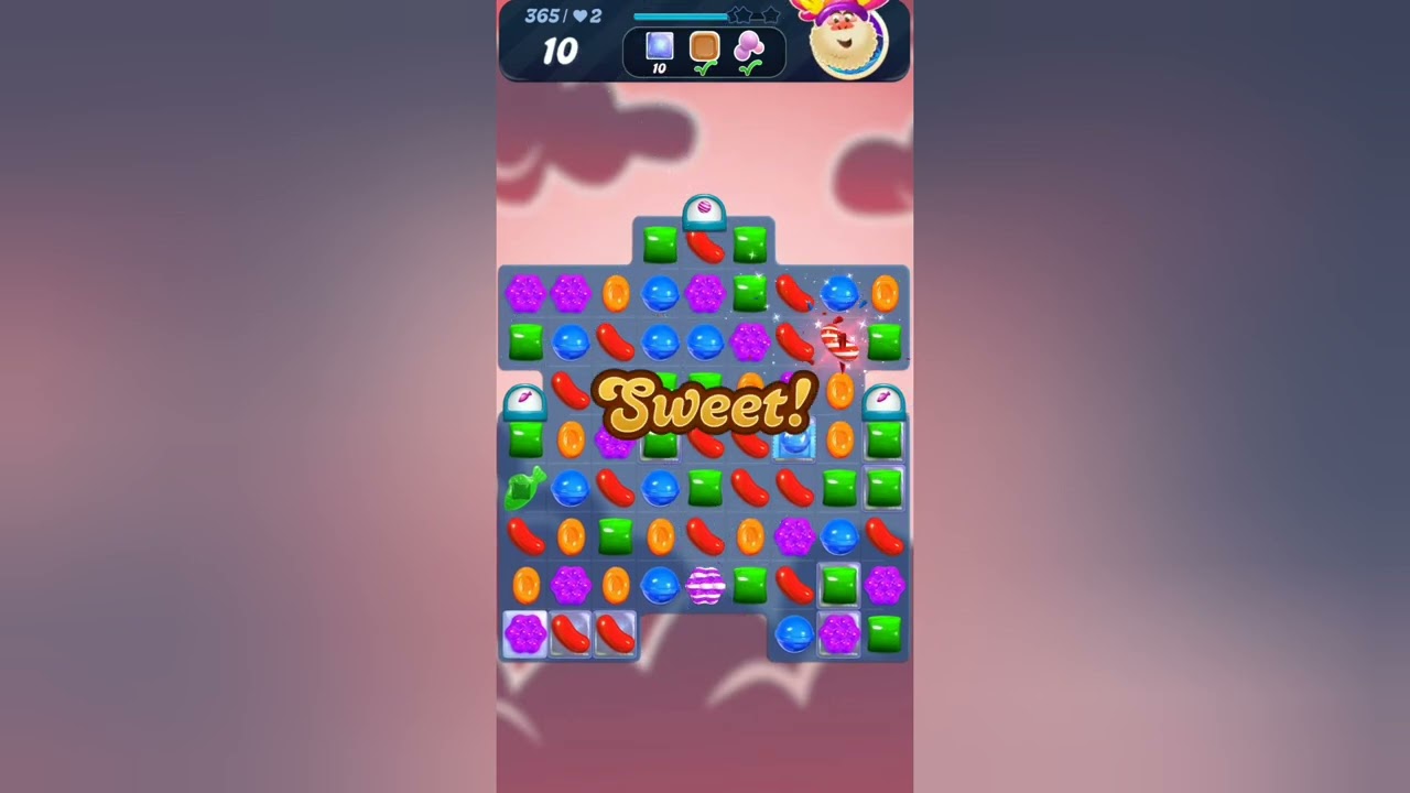 Candy Crush Saga Level 365 (Legendary)