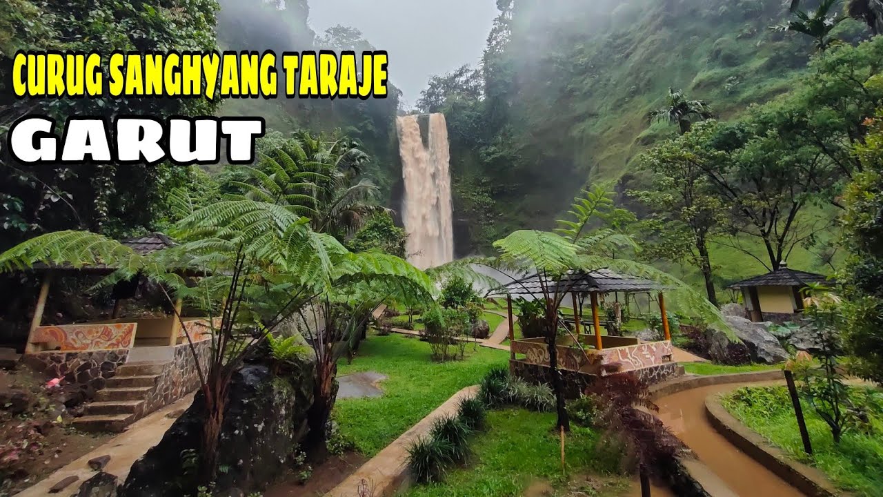 CURUG SANGHYANG TARAJE GARUT || SUASANA DAN HARGA TIKET SEKARANG
