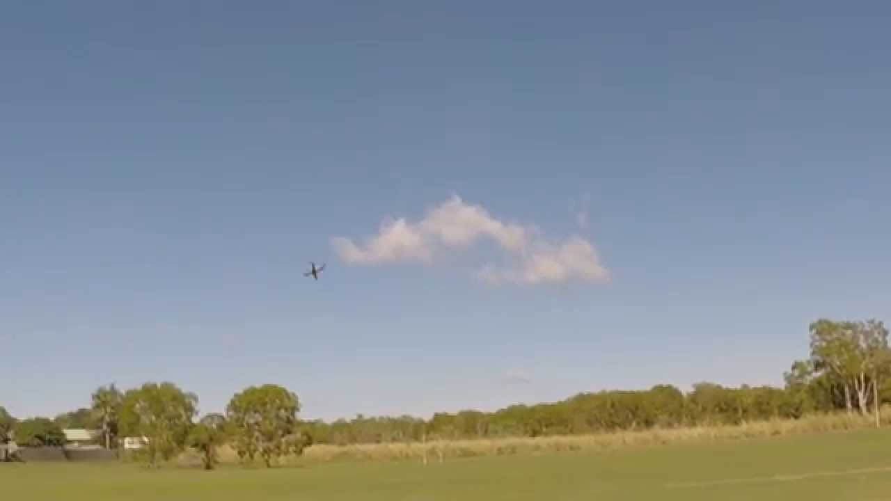 CF258 Peregrine Falcon prop testing