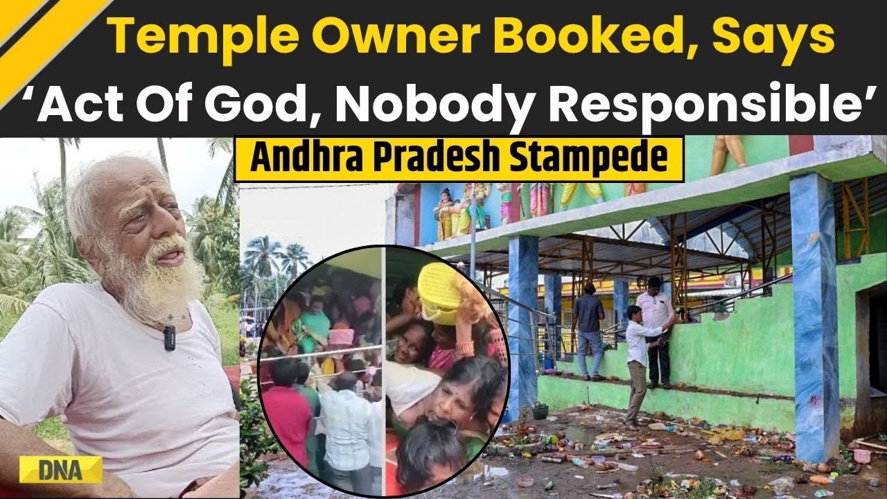 Andhra Pradesh Stampede: Venkateswara Swamy Temple Owner Booked on Charges Of 'Culpable Homicide'