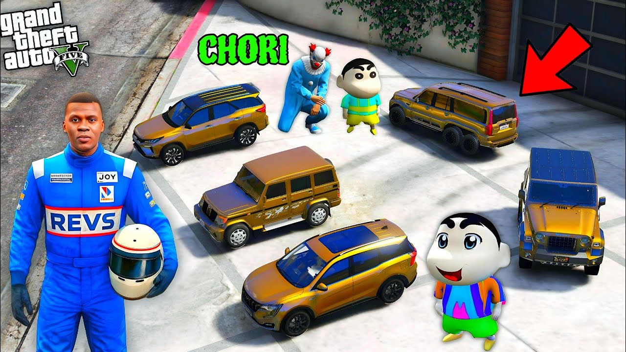 Gta 5 Franklin & Shinchan Stealing Indian Mini Rc Cars in Los Santos | Gta 5 Gameplay