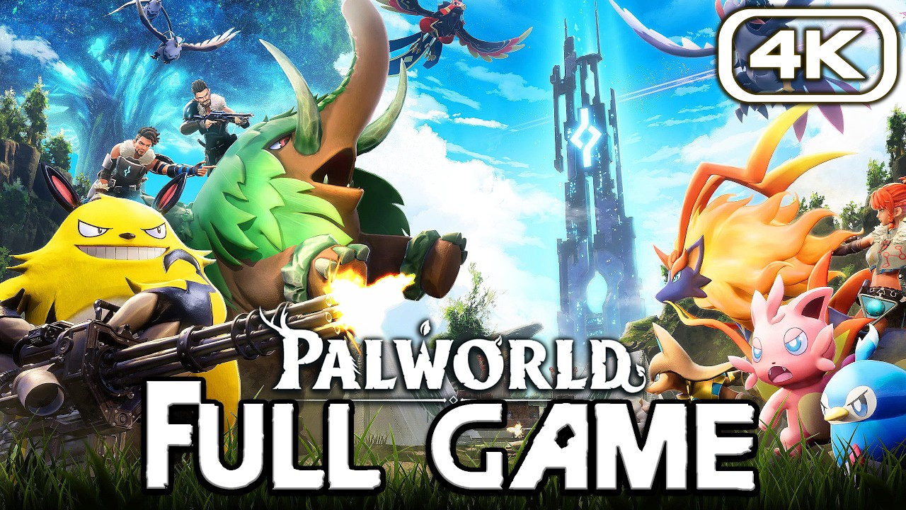 PALWORLD Gameplay Walkthrough FULL GAME (4K 60FPS) No Commentary