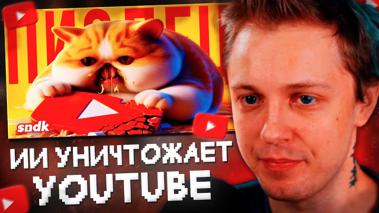 СТИНТ СМОТРИТ: НЕЙРОНКИ УНИЧТОЖАЮТ ЮТУБ // sndk