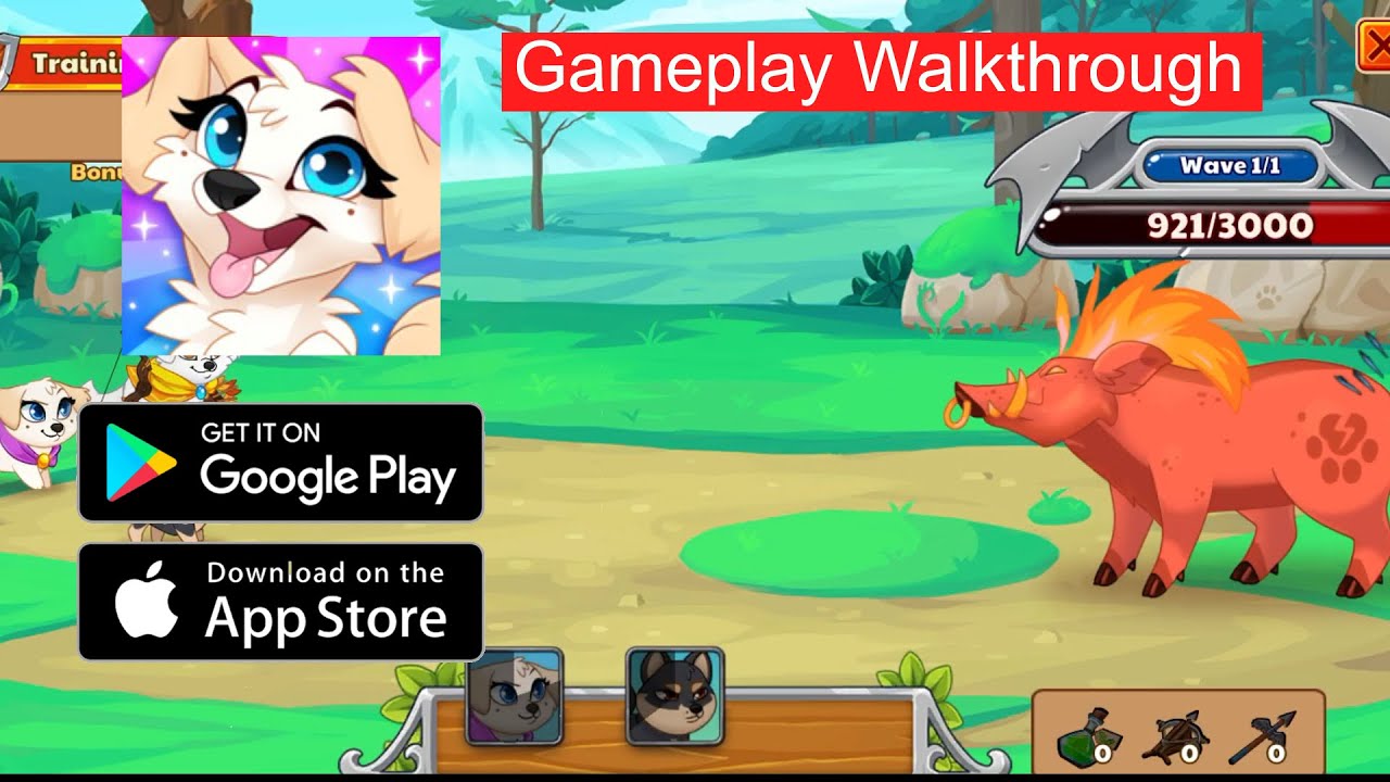 Dungeon Dogs - Idle RPG | Gameplay Walkthrough