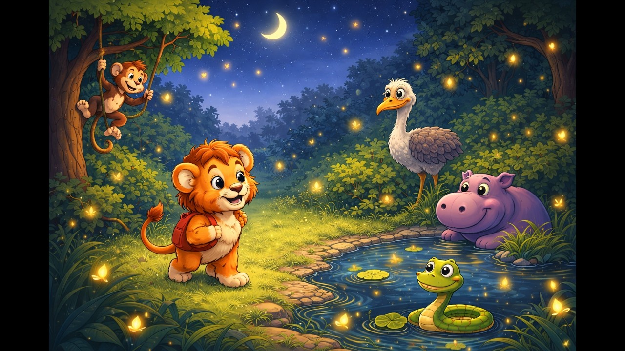 📖 Cuento infantil: Leo quiere un amigo 🦁