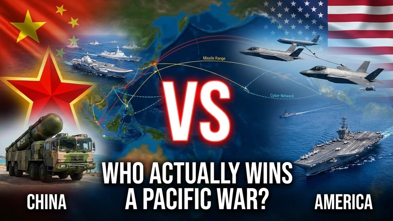 China vs America: Who Actually Wins a Pacific War? |A Strategic Analysis