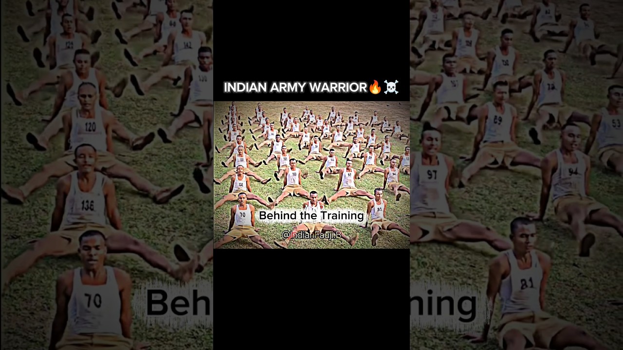 Indian Army Warrior🔥🪖🇮🇳 Indian Army Power☠️ #army #military #power #training #indianarmy #shorts