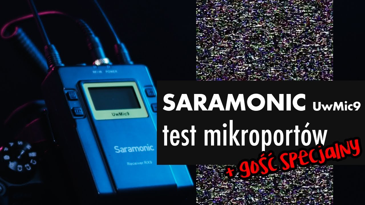 Czym nagrywać dźwięk: Test Saramonic UwMic9 [odwiedzamy studio nagrań]