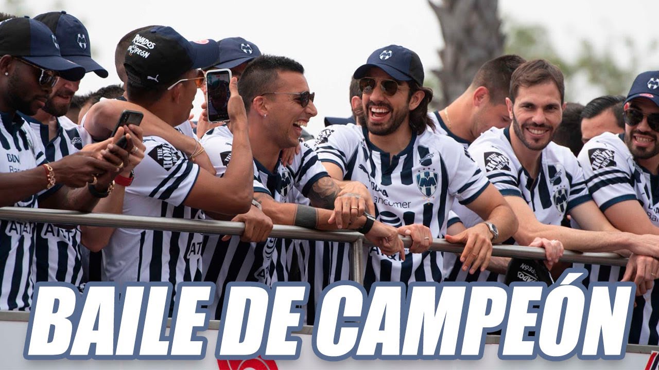 Festejo Rayados Monterrey Campeón Concachampions 2019