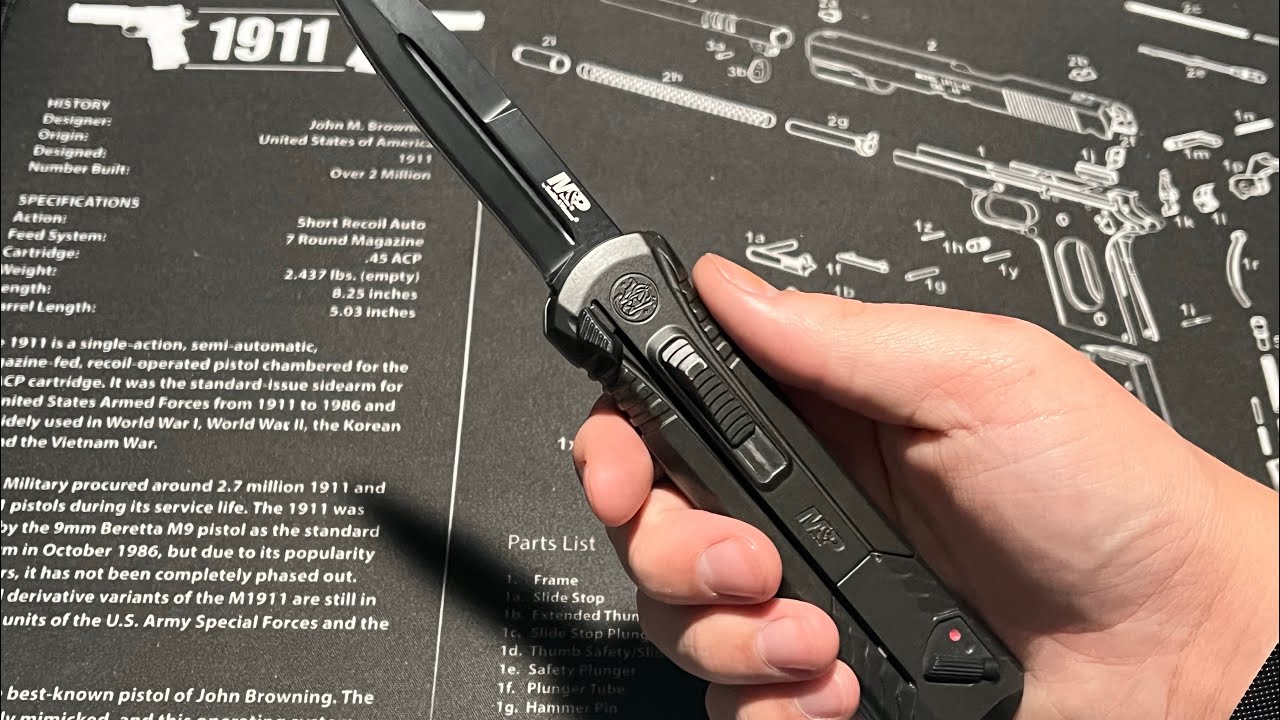 The Smith and Wesson OTF Knife Overview