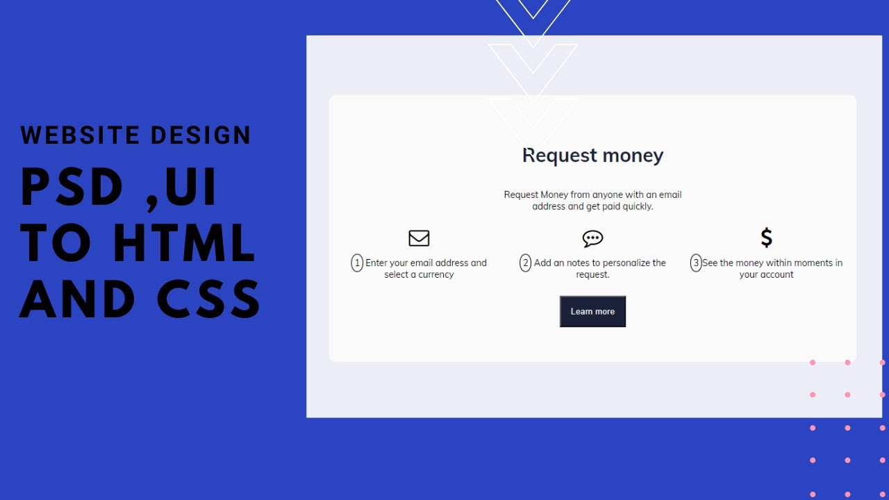 #psd #psdtohtml #coderohit  PSD, UI  TO HTML AND CSS