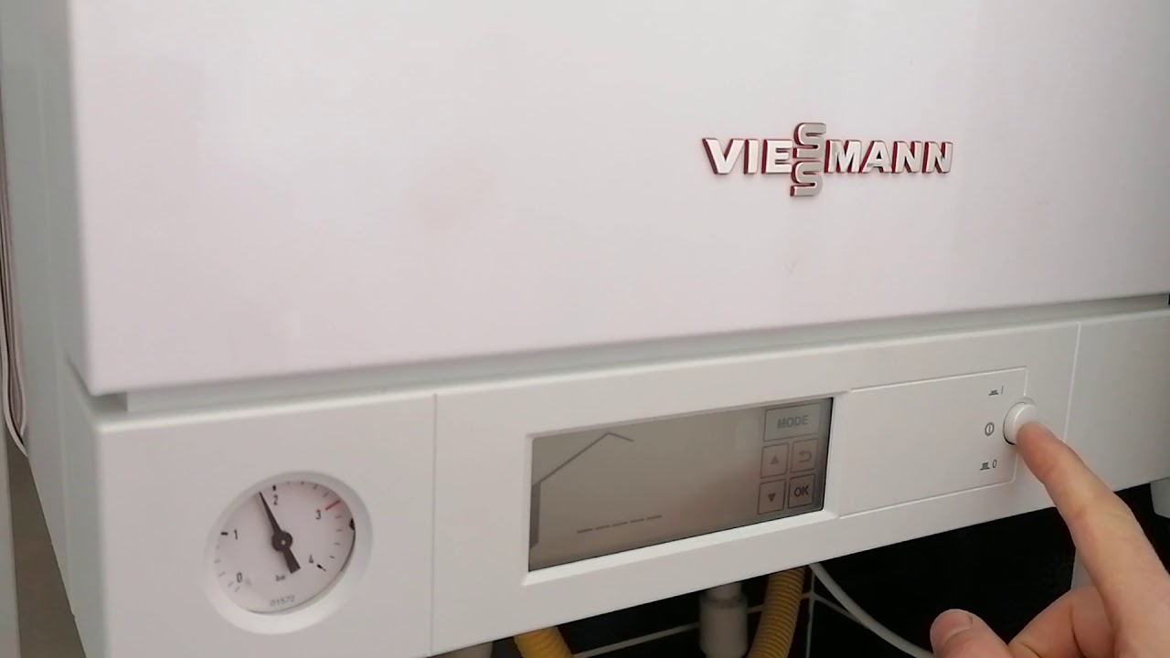 Viessmann Vitodens 100 Dokunmatik Ekran Kullanımı  B1KC Model Kalorifer ve Sıcak Su  Ayarı