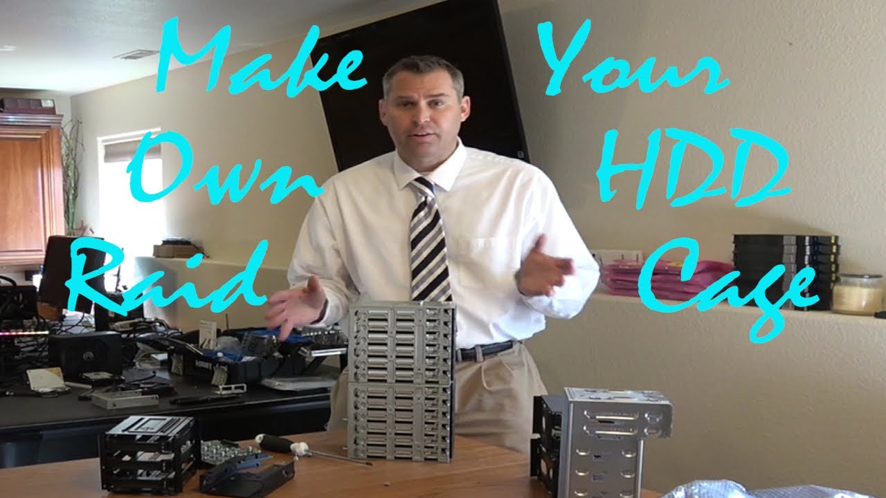 Make Your Own Raid HDD Cage