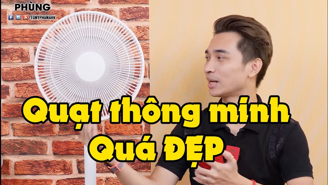 Trải nghiệm quạt thông minh Xiaomi Mi Smart Standing Fan 2 cực đẹp!