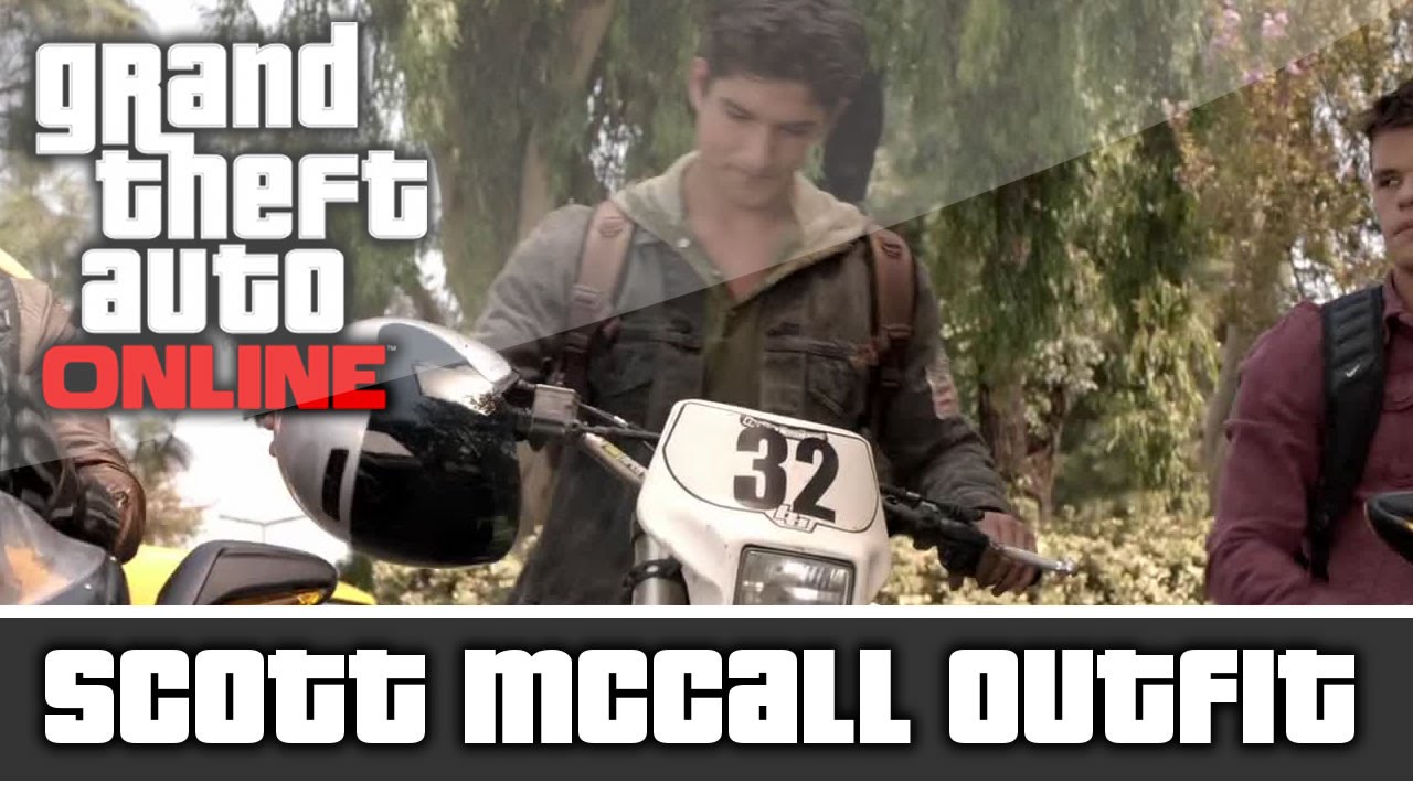 GTA 5 Online - Teen Wolf Scott McCall Outfit and Bike Customization