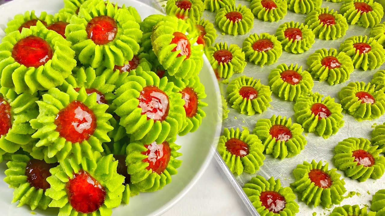 KUE LEBARAN TANPA TELUR HASILNYA RENYAH ENAK - SEMPRIT PANDAN TANPA TELUR