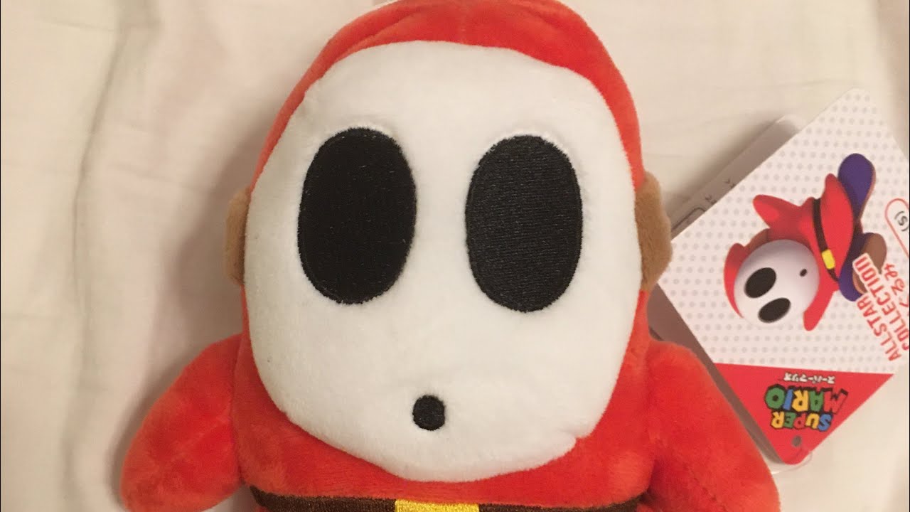 Shy guy plush review