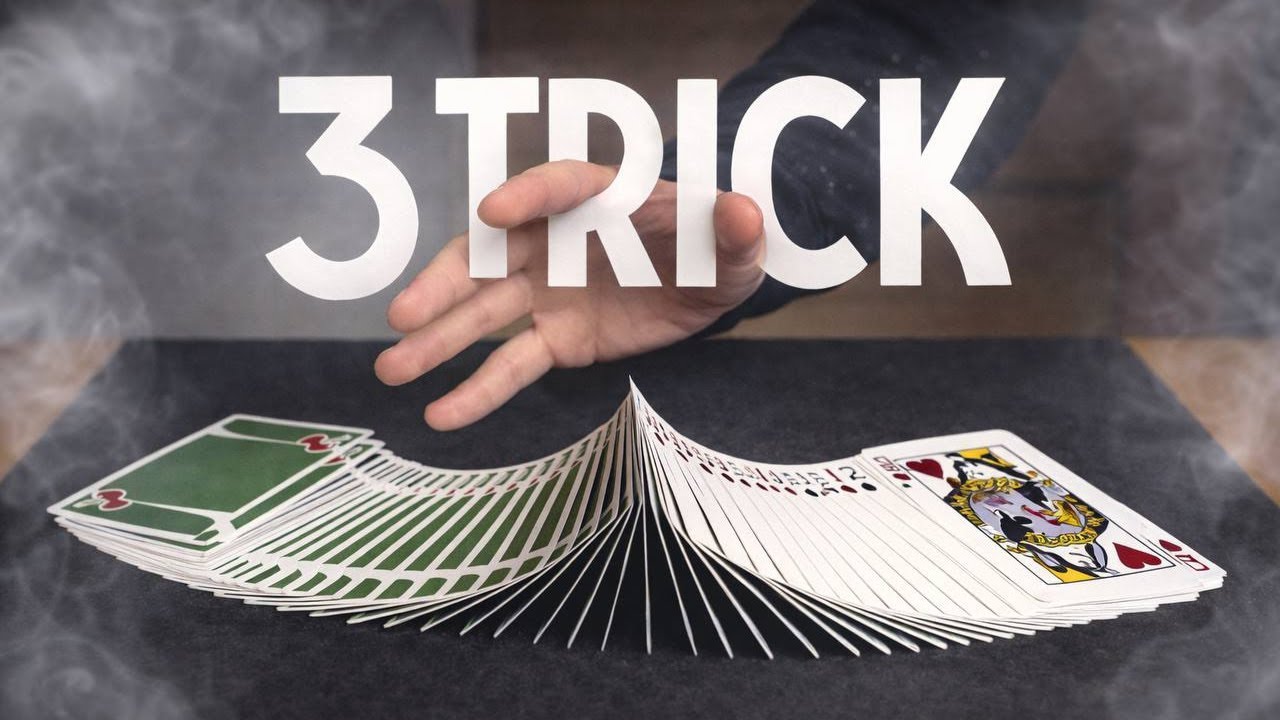 3 TRICK SUPER FIGHI con le CARTE! (tutorial)