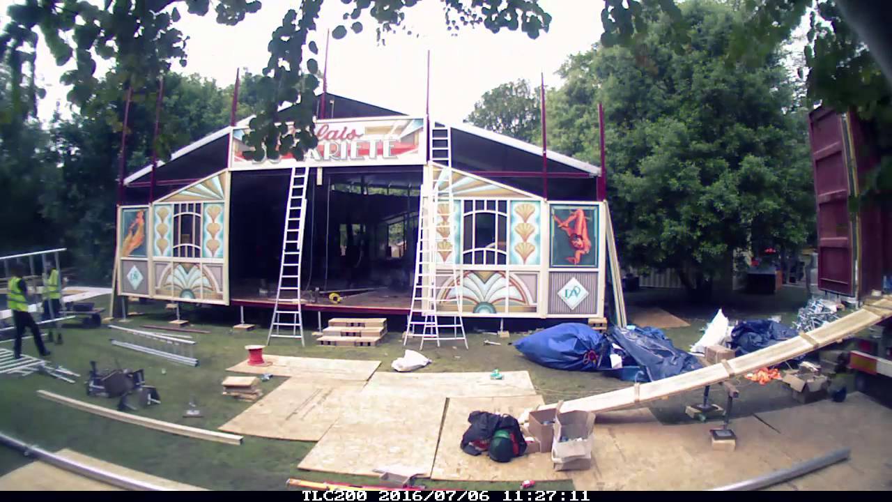Assembly George Square Gardens - Build Time Lapse