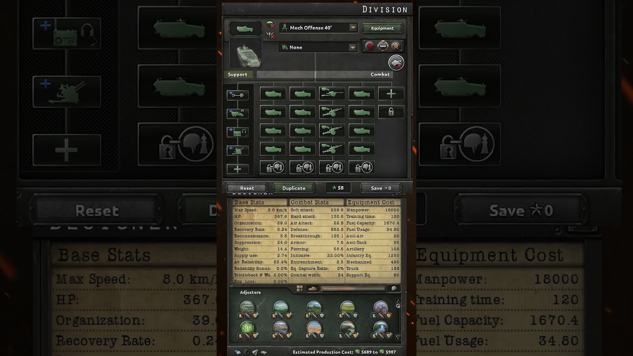 Mechanized Infantry Divisions Are Underrated #hoi4  #divisiondesign #heartsofiron4
