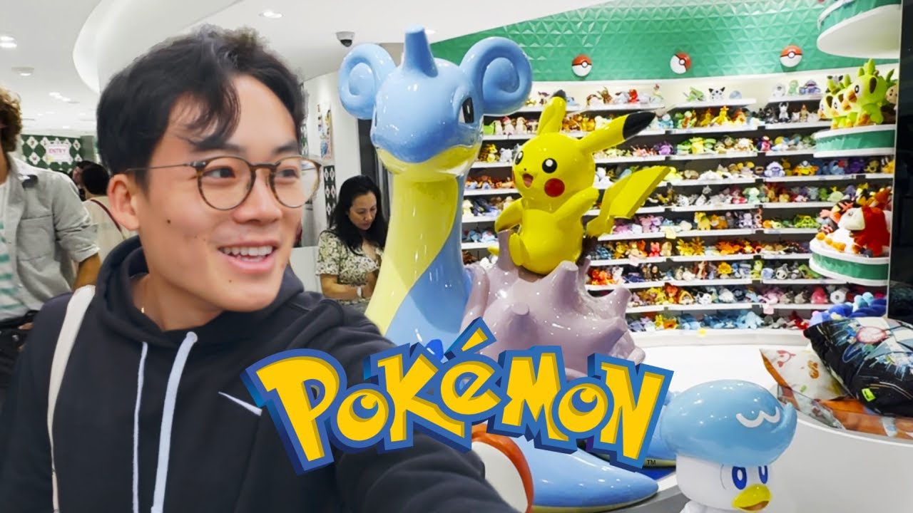 Exploring A Hidden Pokémon Center outside Japan!