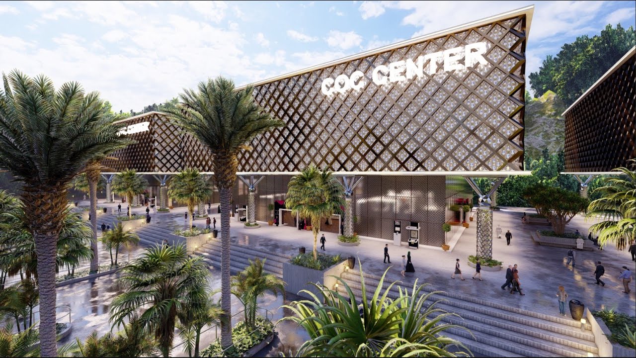 Exhibition and Convention Center Design with Booth Floorplan/layout (3D Venue Walk through)