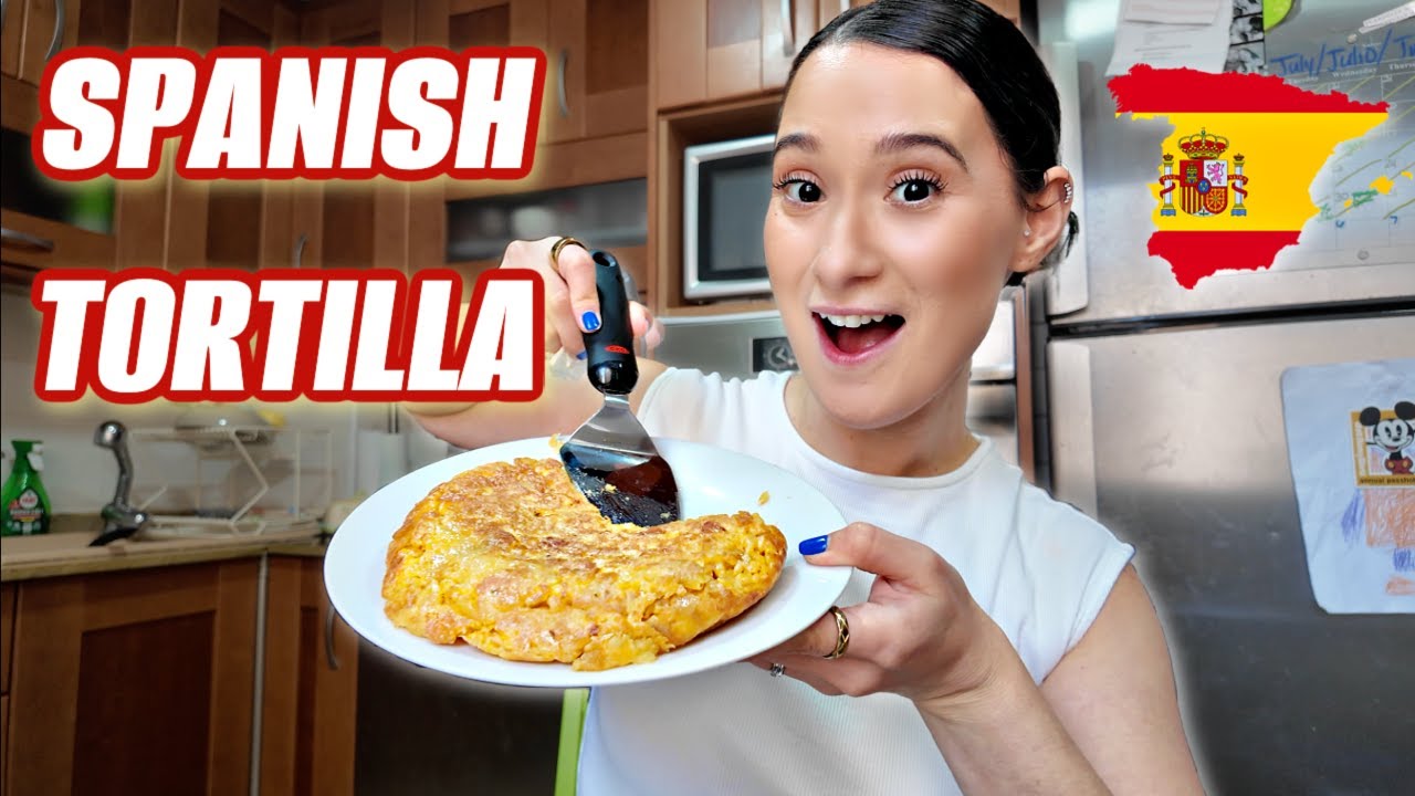 MAKING SPANISH TORTILLA | American Living in Spain 🇪🇸