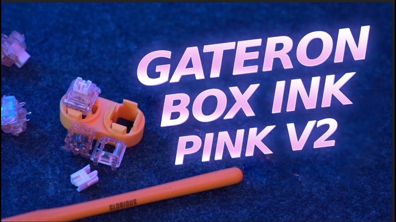 GATERON BOX INK V2 PINK 🌸 | Charakterystyka i Sound Test switchy