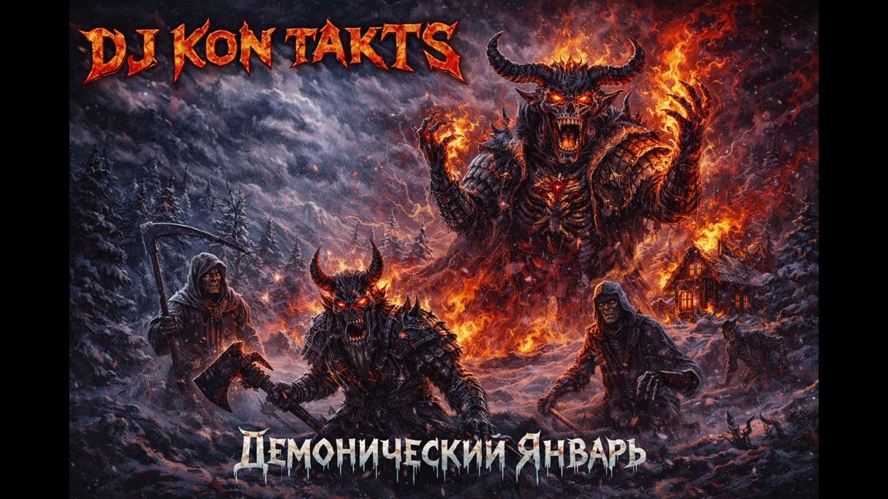 Демонический январь! супер хит от DJ KON TAKTS