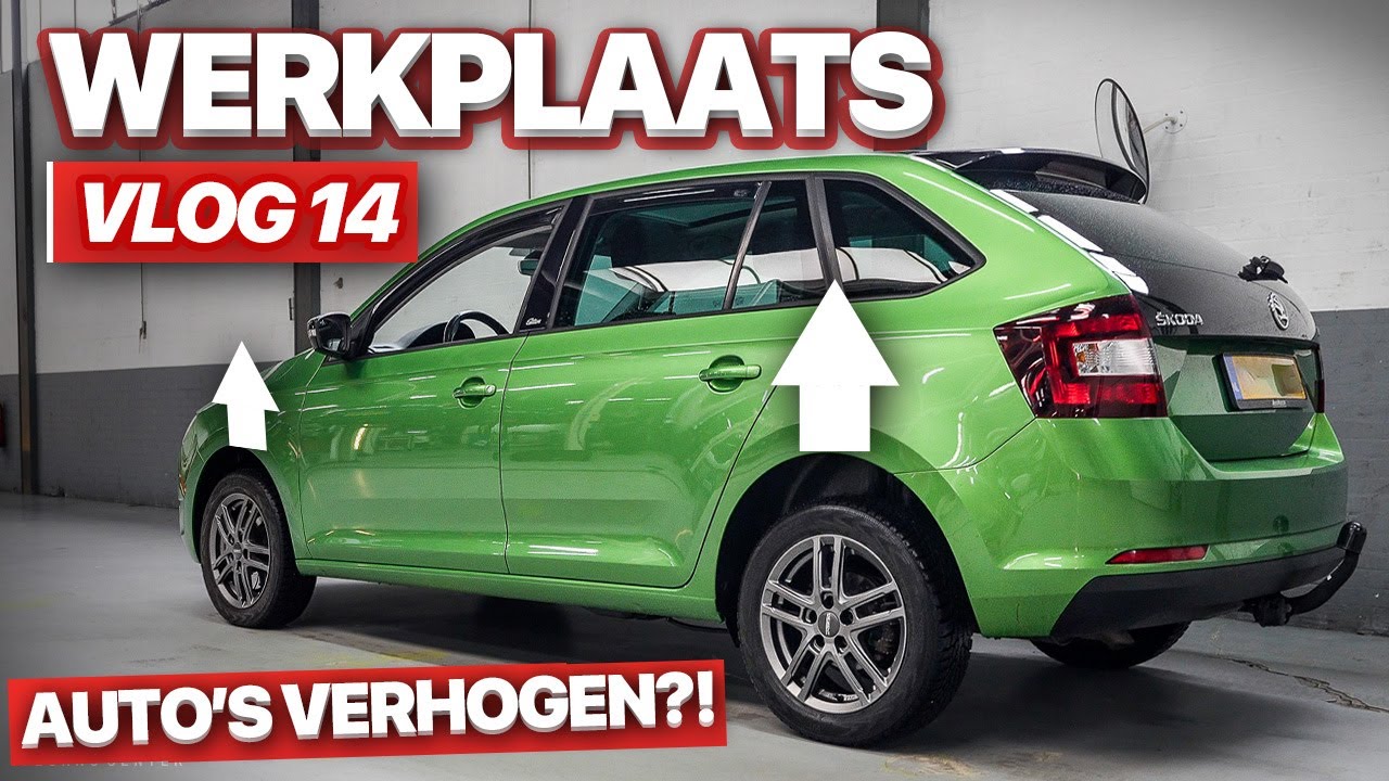 Beter om Auto's te verhogen...? | Werkplaats Vlog 14