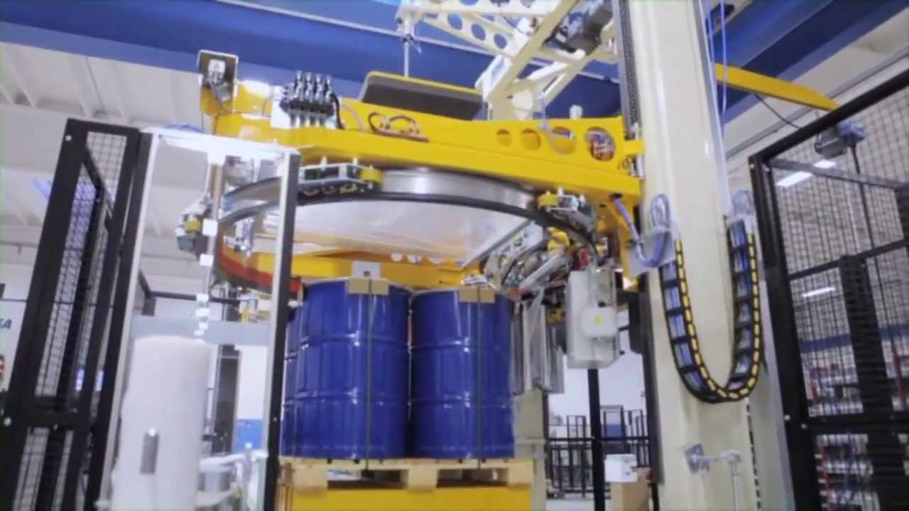 Ausloos Tosa pallet wrapping machines with rotating ring