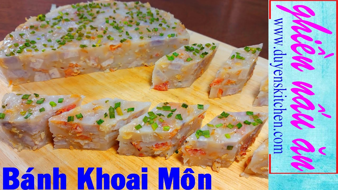 Cách Làm Bánh Khoai Môn Kiểu Trung Hoa By Duyen's Kitchen | Ghiền nấu ăn