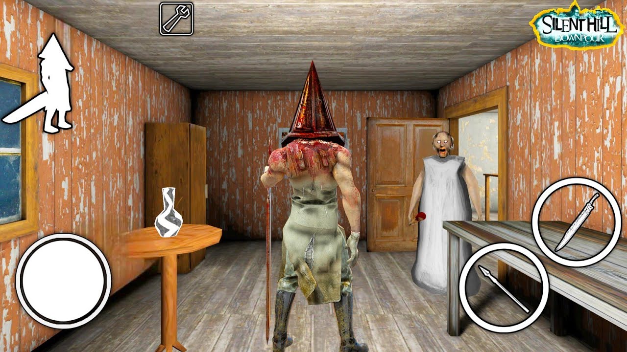 Playing As PYRAMID HEAD From SILENT HILL In Granny Chapter 1 On Hard Mode !!