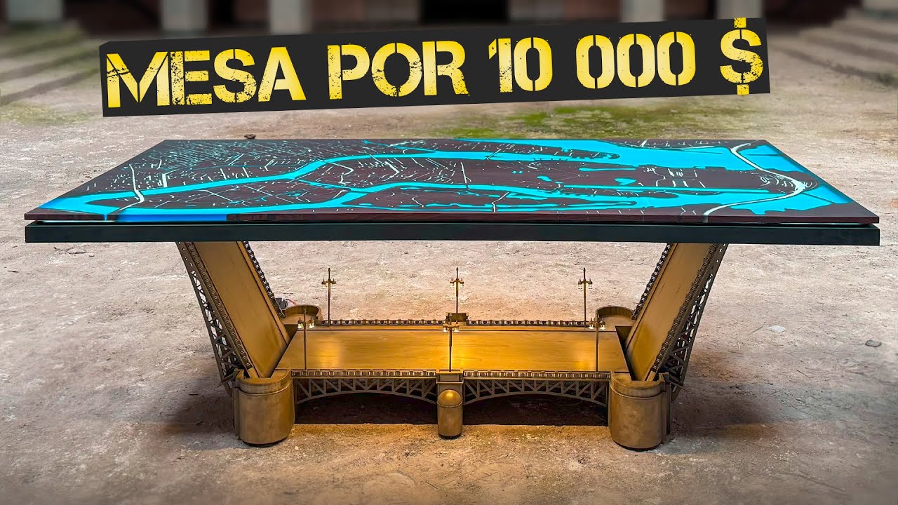 Las mesas de resina epoxi han alcanzado un nuevo nivel