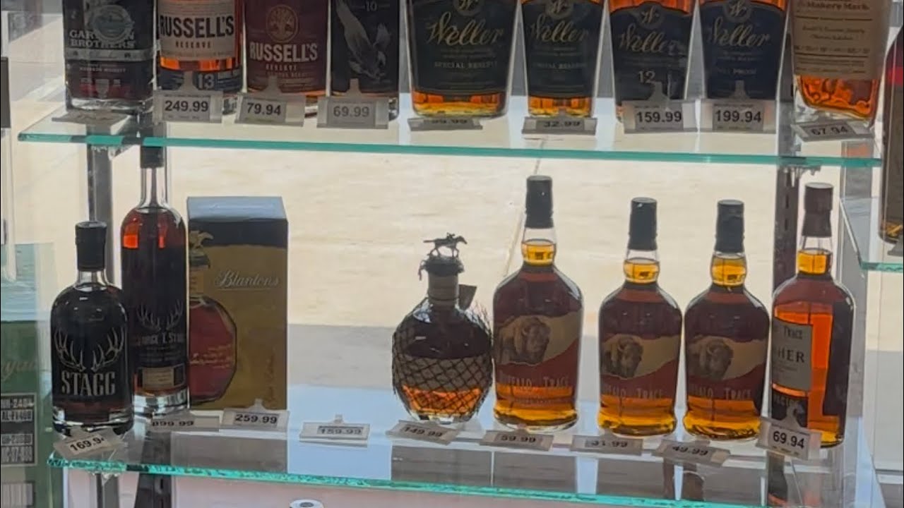 Bourbon Hunting in San Antonio,TX George t Stagg, Pappy, Blanton and more..