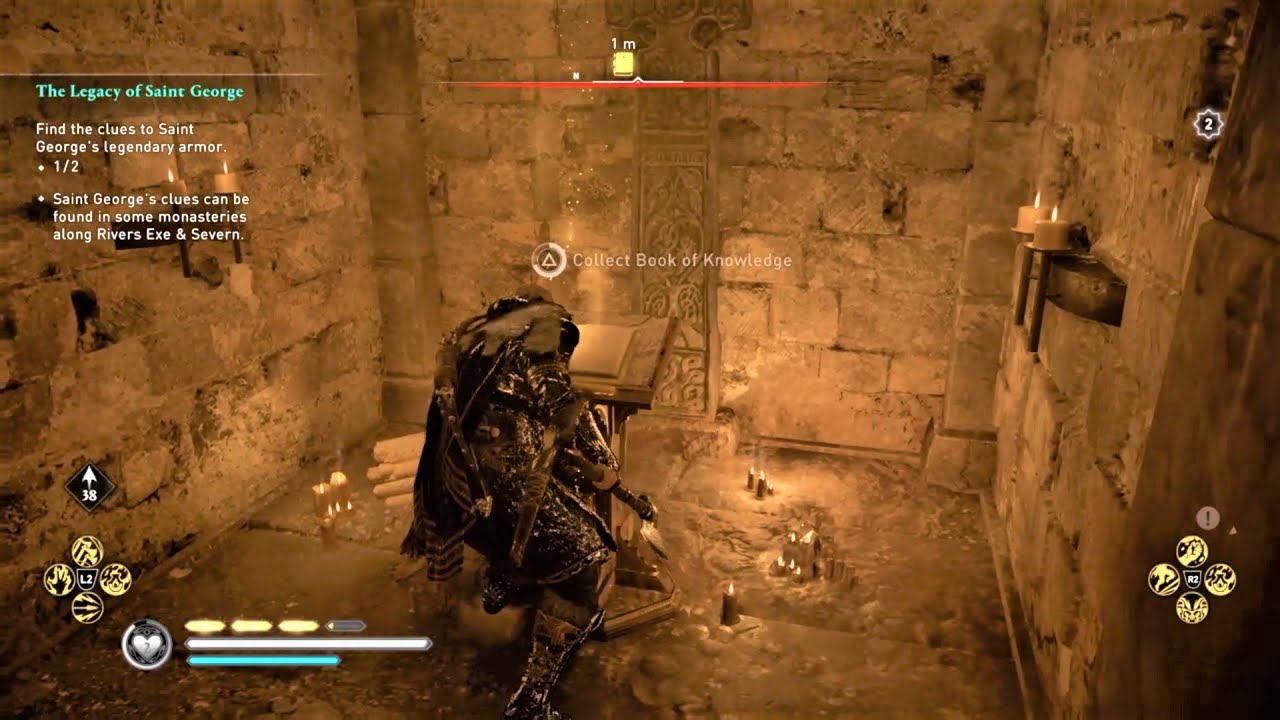 Assassin's Creed Valhalla: River Severn Book of Knowledge (Shoulder Bash Ability)