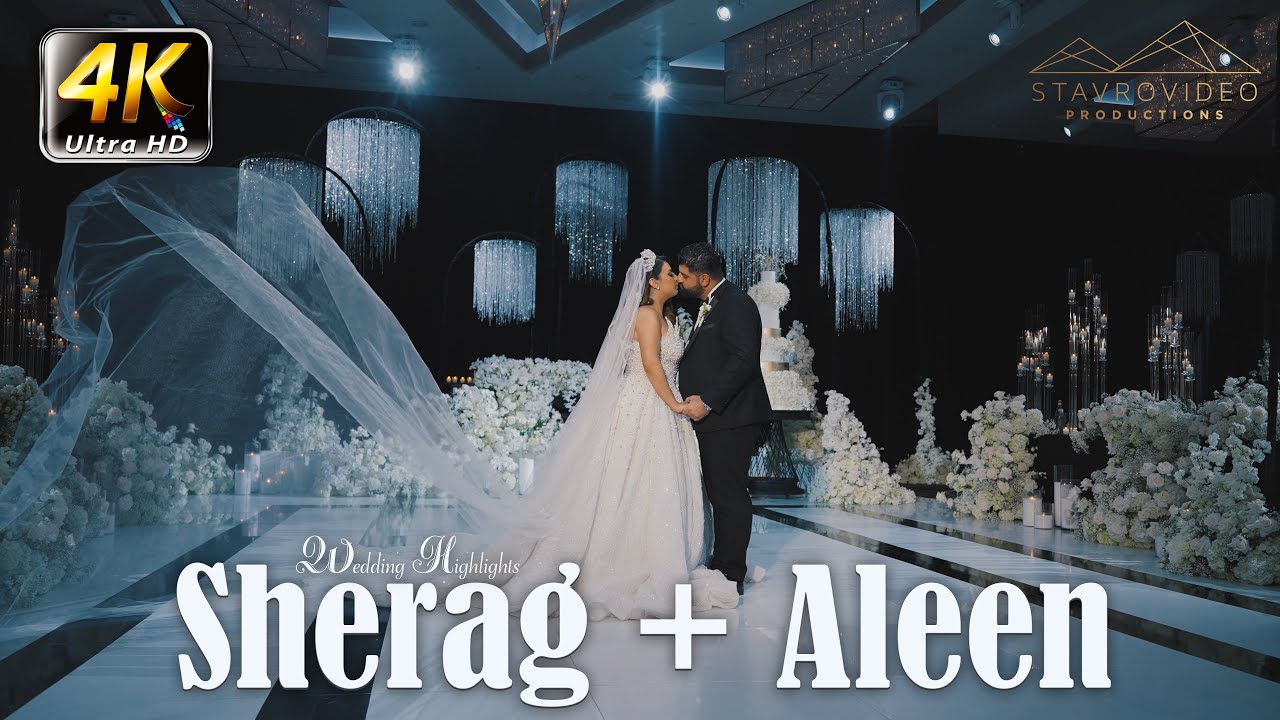 Sherag + Aleen's Wedding 4K UHD Highlights at Landmark hall st Peter Church