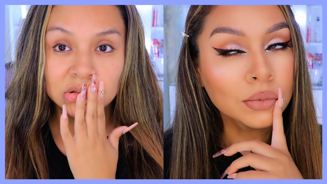 MAQUÍLLATE CONMIGO….. LOOK SENCILLO PARA FIESTA