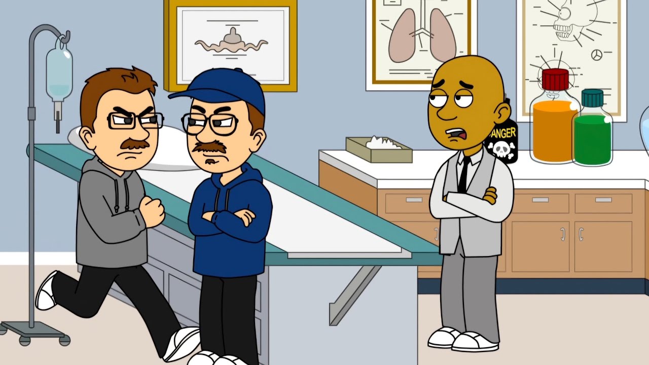 Classic David Misbehaves During His Flu Shot And Gets Grounded