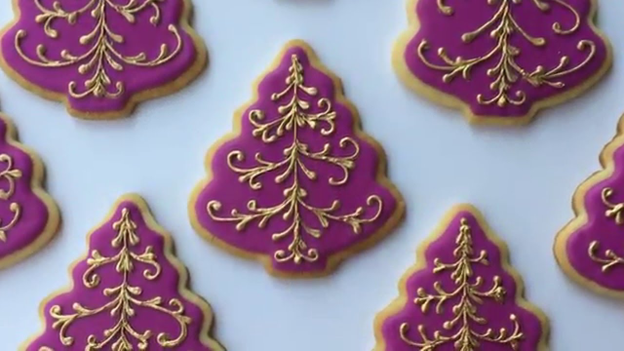 How To Decorate Christmas Tree Cookies