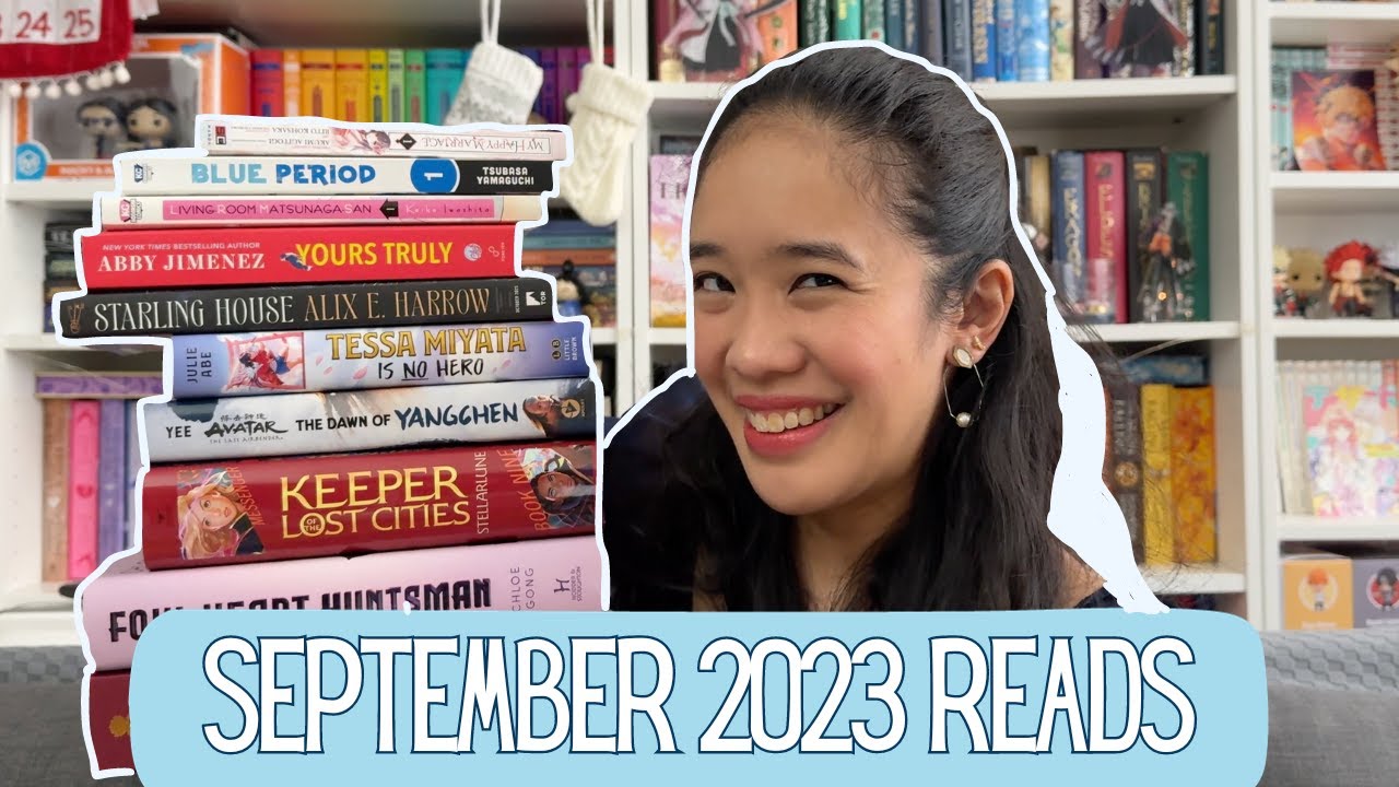 September 2023 Reads | Lots of Manga + Books in Series
