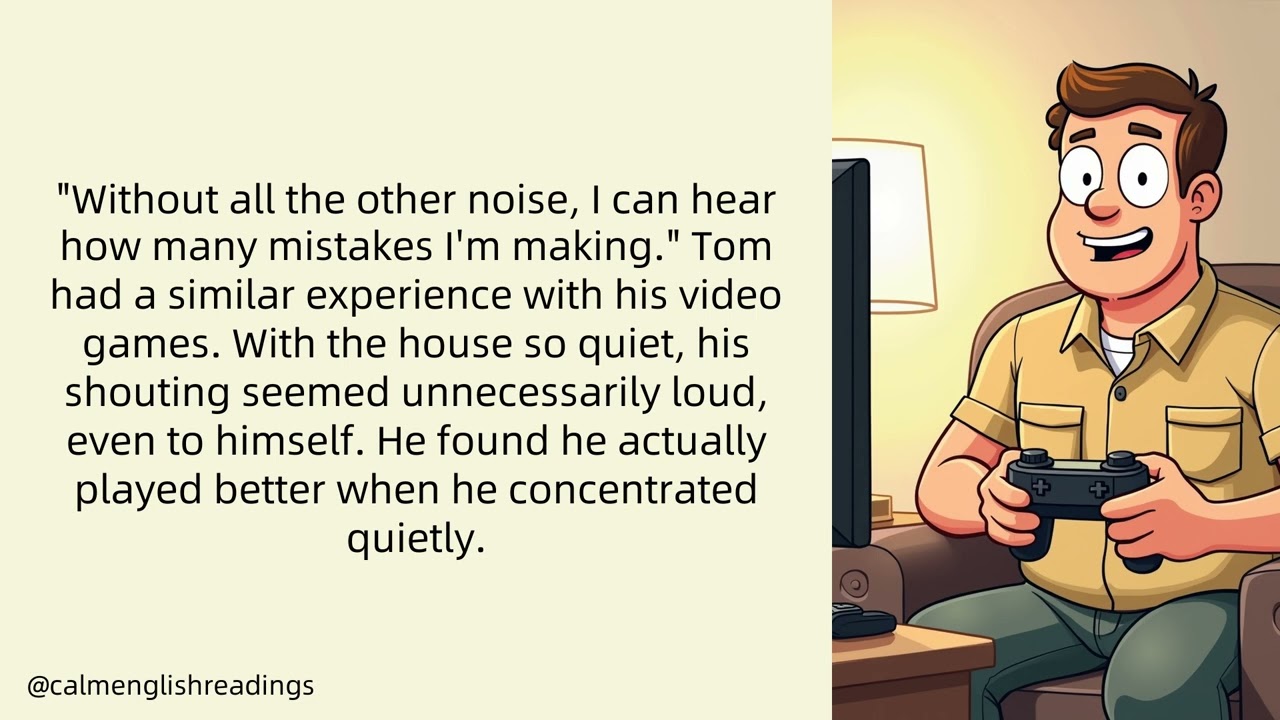 The Day The Noisy Family Went Silent | Learn English Through Stories