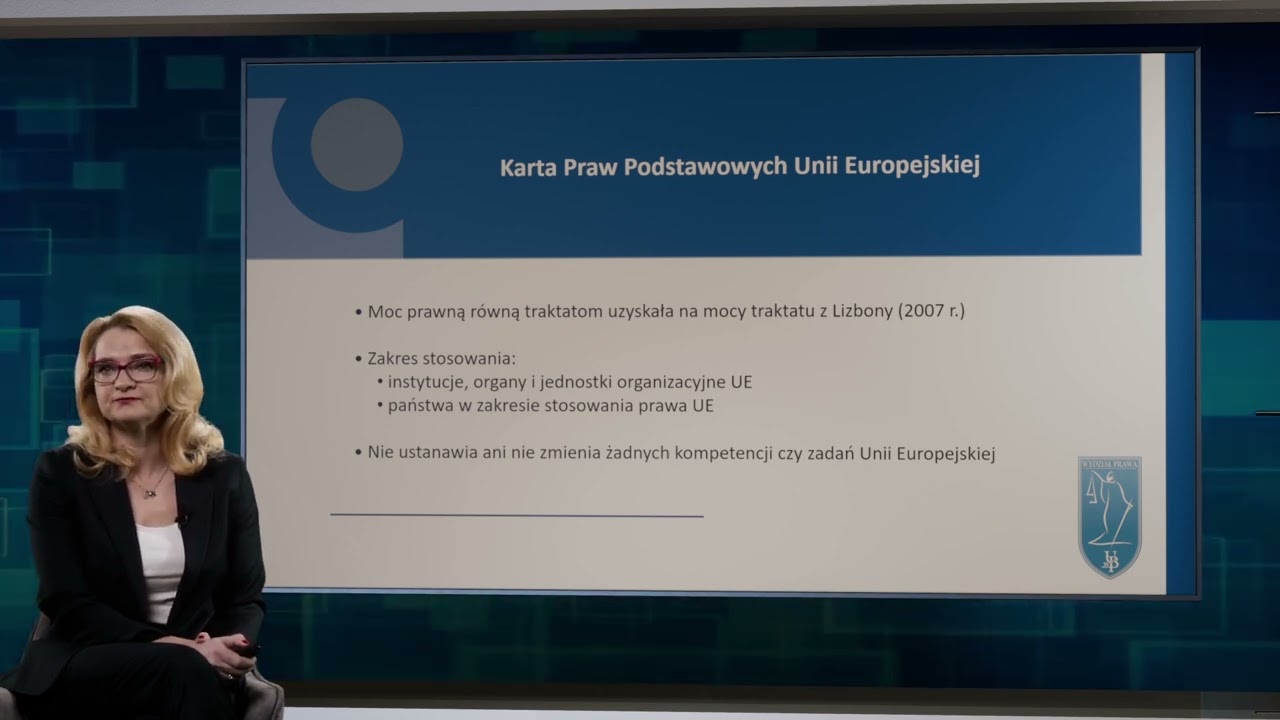 System ochrony praw człowieka w UE i OBWE - dr hab. Iwona Wrońska – Wydział Prawa UwB