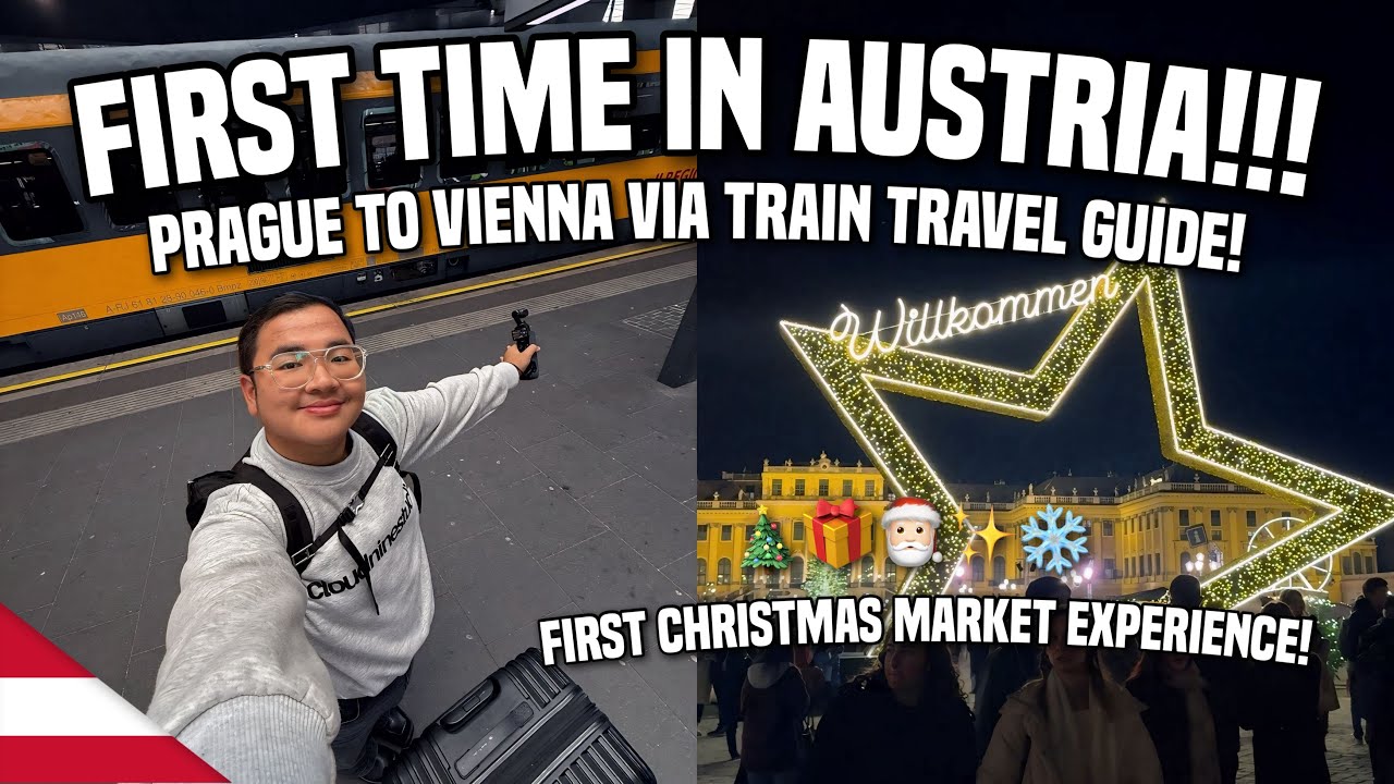 FIRST TIME IN AUSTRIA: MY FIRST CHRISTMAS MARKET EXPERIENCE! 🇦🇹 | Ivan de Guzman