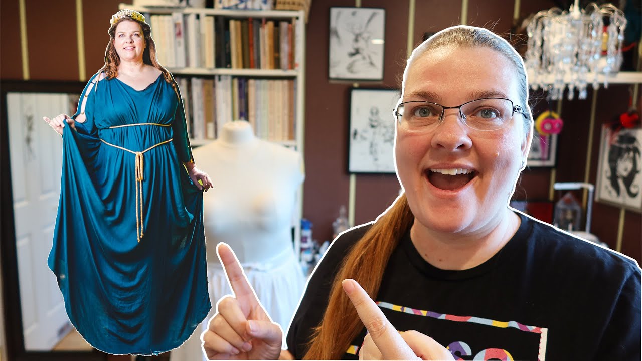 Sewing a Goddess Dress | Greek Chiton Build and Photo Shoot