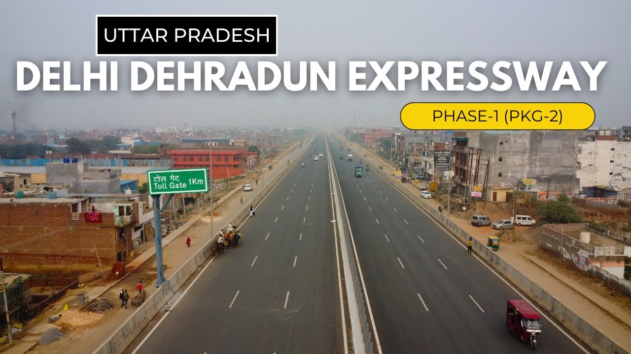दिल्ली-देहरादून एक्सप्रेसवे : Phase-1 (Pkg-2) Progress | Shocking Progress😲🔥 #detoxtraveller