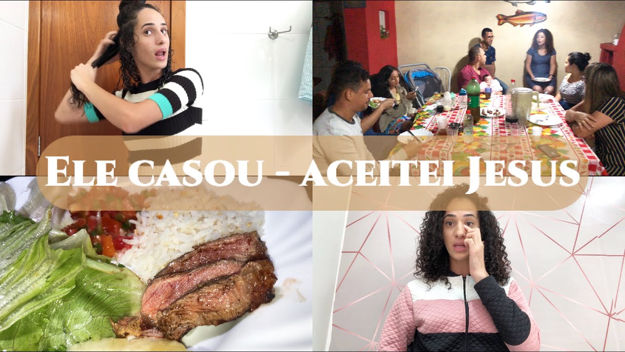 Meu irmão casou || Fizemos churrasco || O dia em que me apresentei a Jesus e ele se revelou a mim